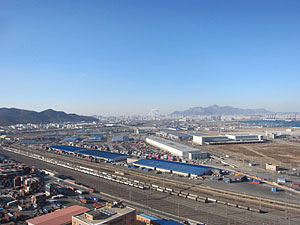 大連保税区全景 
