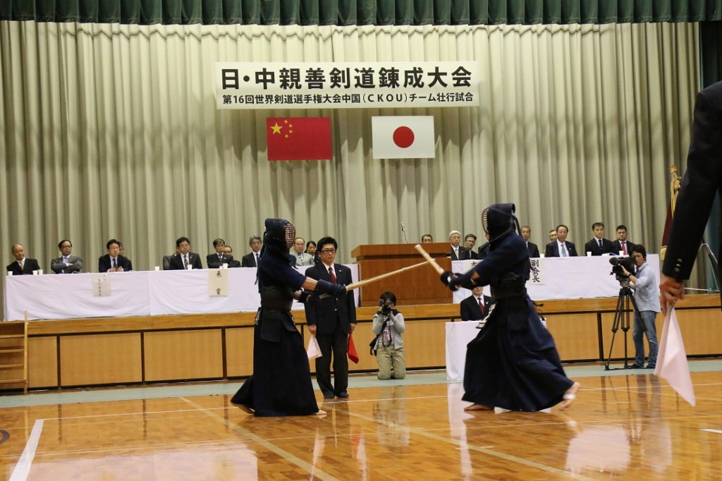 島原高校との壮行試合